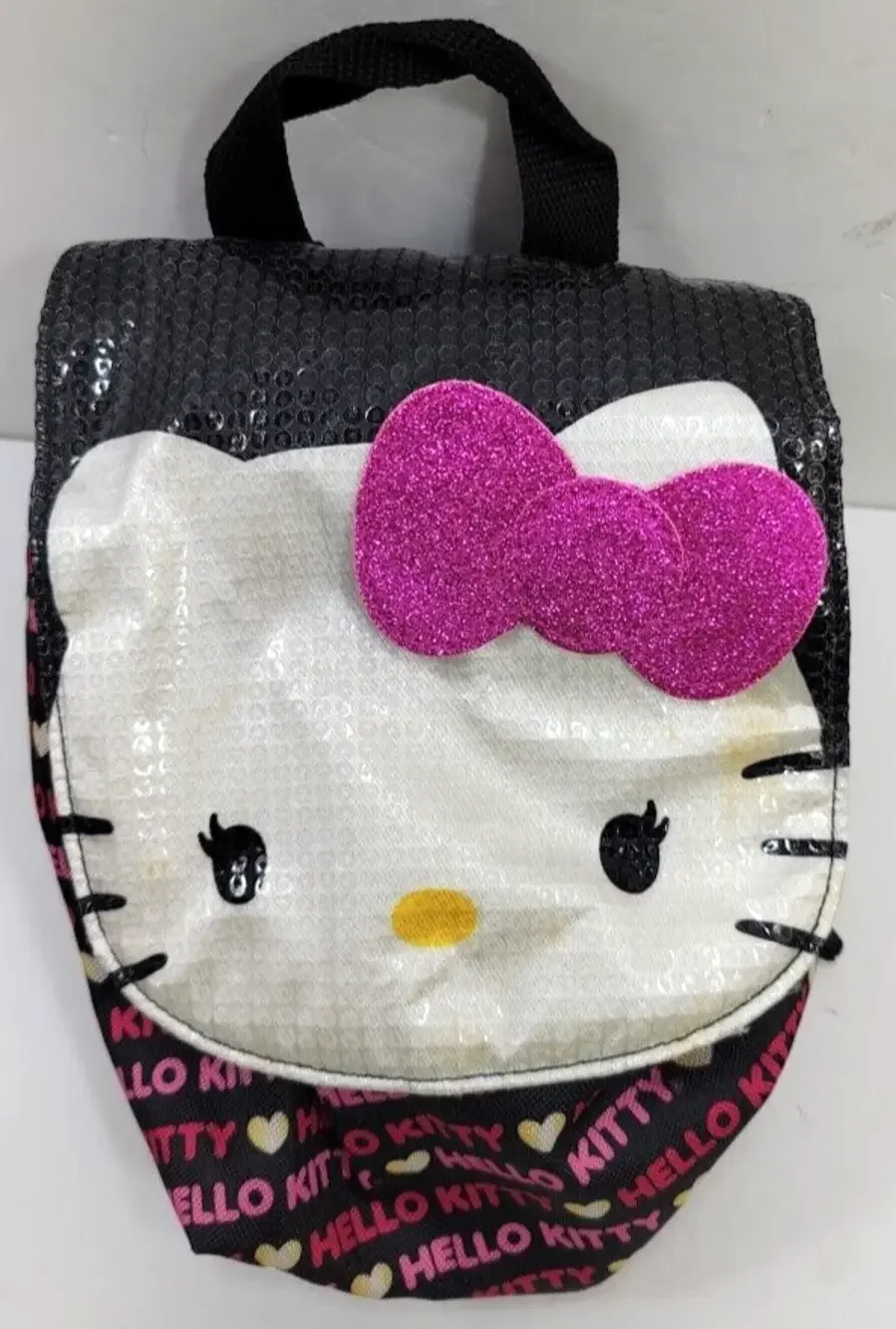 Hello Kitty Backpack Tote Bag with drawstring